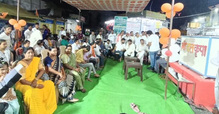 हिंगणघाट शहरात दिव्यांग मार्केटचे खासदार अमर काळे यांच्या हस्ते उद्घाटन.