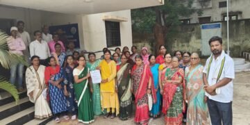 वंचित बहुजन आघाडी, बल्लारपूर ने दिला आंदोलनाचा इशारा 24 तास पाणीपुरवठा करा अन्यथा वार्षिक सरासरी आकारणी करा.