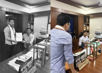 राजुऱ्यात वाढते अपराध व अवैध धंद्यावर लगाम घाला: पोलिस निरीक्षक नियुक्त करण्यासाठी शंतनू धोटे यांचे पोलीस अधिक्षकांना निवेदन.