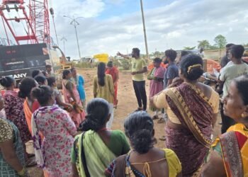 बामणी ग्रामपंचायत शिवनगर वॉर्डातील समस्यांसाठी SDM साहेबांना सभेची मागणी.