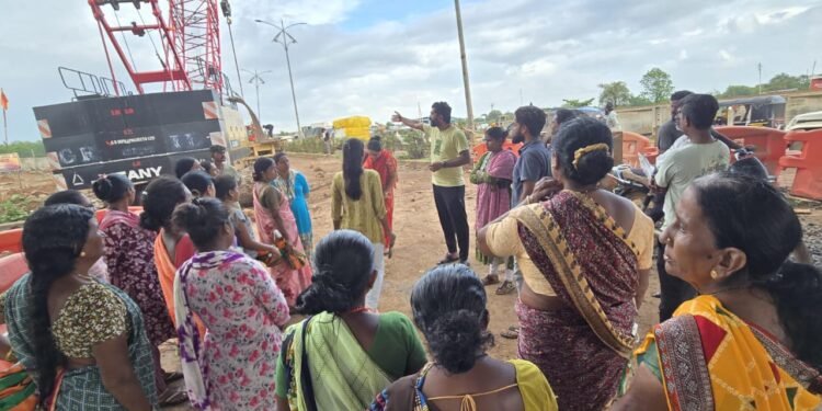 बामणी ग्रामपंचायत शिवनगर वॉर्डातील समस्यांसाठी SDM साहेबांना सभेची मागणी.