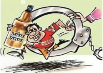 एटापल्ली पोलिसांची धडक कार्यवाही मोठ्या प्रमाणात अवैध दारूचा माल जप्त.