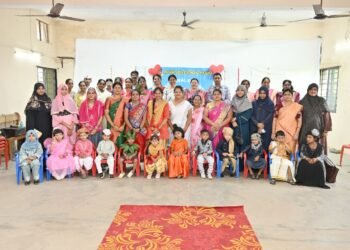 इन्फंट जिजस इंग्लिश हायस्कूल राजुरा येथे राष्ट्रीय पालक दिवस उत्साहात साजरा.