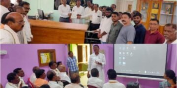 राजुऱ्यात काँग्रेस कार्यकर्त्यांनी जानली ‘मतांच्या चोरी’ची सत्यता: संविधान रक्षणासाठी मत चोरीची चौकशी करण्याबाबत निवडणूक आयोगाला निवेदन.