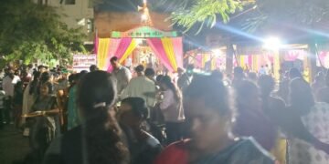 श्री.राधा कृष्ण देवस्थान सावनेर येथे गोकुळ अष्टमी कार्यक्रम संपन्न.