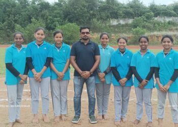 बल्लारपूर येथील पोदार इंटरनॅशनल स्कूल पोदारच्या विद्यार्थिनी कबड्डी स्पर्धेत विजयी.