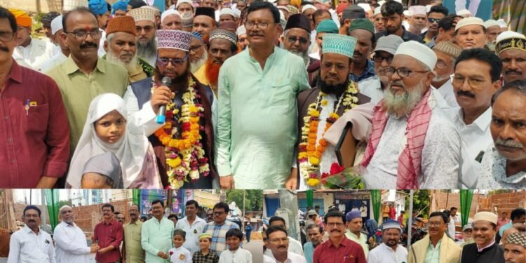 राजुरा शहरात पवित्र ईद – ए – मिलाद उत्साहात साजरी.