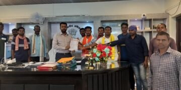 एटापल्ली तालुक्यातील वनपट्टाधारक शेतकऱ्यांना धान बोनस तात्काळ द्या – अन्यथा शिवसेनेचे तीव्र आंदोलन.