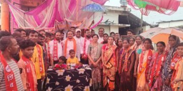 संदीप कोरेत यांच्या कार्यावर विश्वास ठेवून शिवसेनेत जाहीर पणे पक्ष प्रवेश.