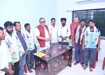 सिरोंचात अजितदादा पवार गटात नवीन कार्यकर्ताच्या पक्ष प्रवेश.