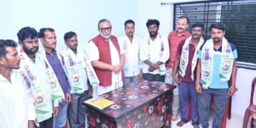 सिरोंचात अजितदादा पवार गटात नवीन कार्यकर्ताच्या पक्ष प्रवेश.