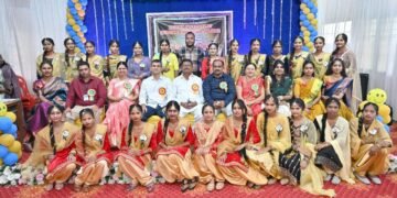 कल्याण नर्सिंग कॉलेज राजुरा येथे जीएनएम च्या नवागत विद्यार्थ्यांचे फ्रेशर्स पार्टी उत्साहात संपन्न.