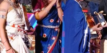 ग्रामीण भागातील  आदिवासी जमातीन्नी प्रतियोगितामध्ये सहभाग.