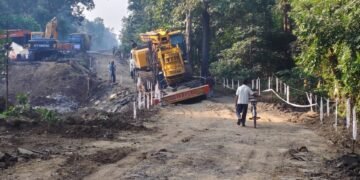 आलापल्ली -सिरोंचा राष्ट्रीय महामार्गावर तब्बल 10 तासांचा लागला जाम.