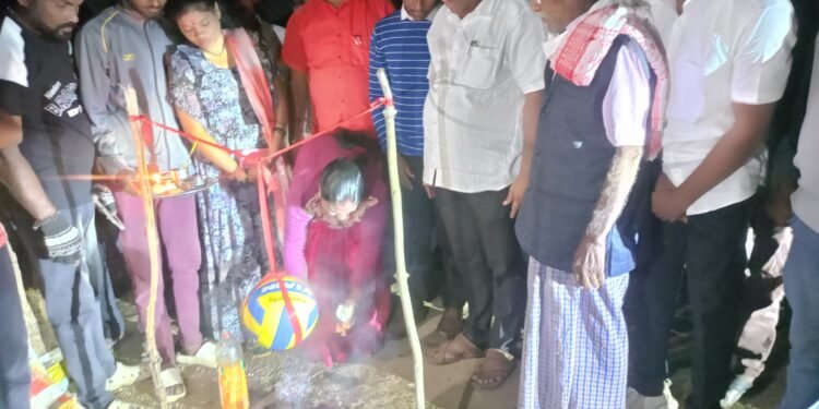 जयभिम युवा स्टार मंडळ छल्लेवाड़ा तर्फे भव्य खुले ग्रामिण व्हॉलीबॉल सामने.