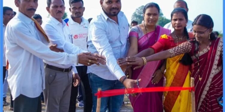 युवकांसाठी रोमांचकारी हॉलीबॉल स्पर्धा.. सुरजागड इस्पात आणि मियाम चॅरिटेबल ट्रस्टच्या वतीने दिनाचेरपलीमध्ये संयुक्त उपक्रम.