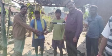 श्रीकांत विकास मडावी 10वित शिकणारा विध्यार्थ्यांचा घरीच विद्युत शॉक  लागून मृत्यू.