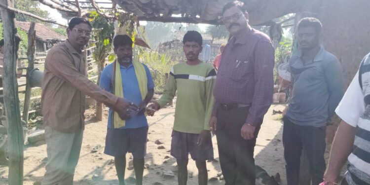 श्रीकांत विकास मडावी 10वित शिकणारा विध्यार्थ्यांचा घरीच विद्युत शॉक  लागून मृत्यू.