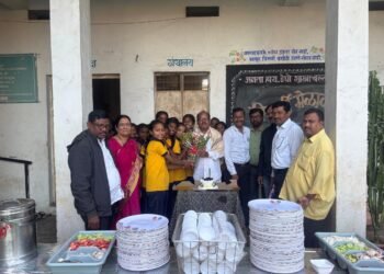 जनता हायस्कूल ( डेपो शाखा) बल्लारपूर या शाळेत विद्यार्थी मेळावा संपन्न.