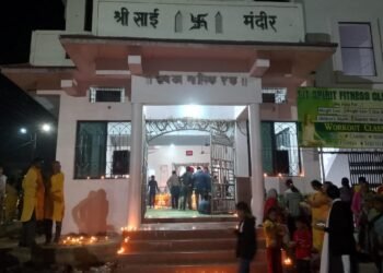 सावनेर येथील साई मंदिर येथे ज्योती कलश यात्रेचे भक्तिभावाने करण्यात आले स्वागत.