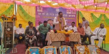 ढोल-ताशांचा गजर अन् जनसागराचा उत्साह; कमलापुरात आमदार डॉ.धर्मराव बाबा आत्राम यांच्या हस्ते विकासकामांचा धडाका.