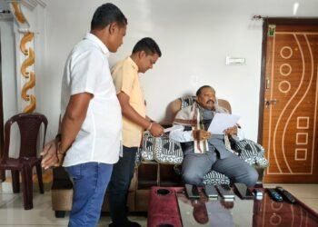 सिरोंचा तालुक्यातील झिंगानूर परिसरात वनहक्क समितीमार्फत जीपीएस सर्वे करा.