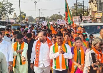 विकासाभिमुख विचार, म्हणून; पुन्हा भाजपाचा निर्धार.