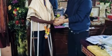 धनुर्विद्या स्पर्धेत मिथुन मडावी यांचे रजत पदक व राष्ट्रीय स्तरावर निवड.