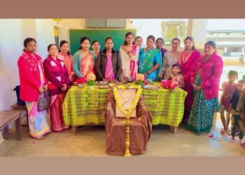 मकरसंक्राती निमित्याने विनोबा आश्रम शाळेत हळदी -कुंकू कार्यक्रम मोठया उत्साहात साजरी.