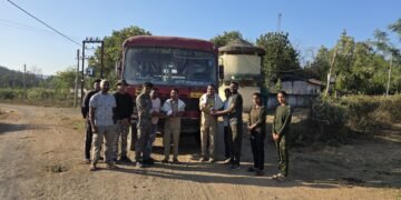 पोलिस प्रशासन, स्थानिक नेते, पत्रकार यांच्या प्रयत्नामुळे  पातागुडम सिरोंचा बससेवा अखेर सुरू.