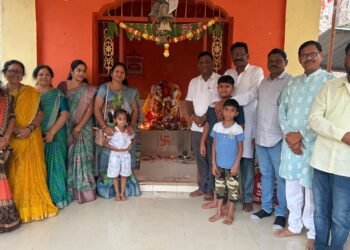 काँग्रेसनेते कंकडालवार व मडावी परिवारांकडून माघी श्री गणेश जयंती निमित्त महाप्रसाद कार्यक्रम संपन्न.