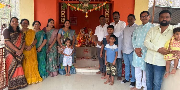 काँग्रेसनेते कंकडालवार व मडावी परिवारांकडून माघी श्री गणेश जयंती निमित्त महाप्रसाद कार्यक्रम संपन्न.