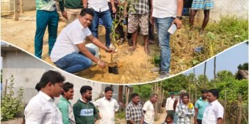 वृक्षारोपण ही आजच्या युगाची काळाची गरज -राकॉ कार्यकारी जिल्हाध्यक्ष बानय्या जनगाम.