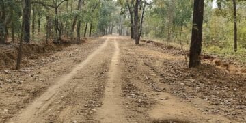 बरसेवाडा- चंदनवेली रस्त्याची दयनीय अवस्था; नागरिकांचे प्रचंड हाल, तात्काळ दुरुस्तीची जोरदार मागणी.