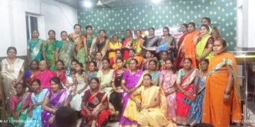 भोई समाजाच्या महिलांचा तिळसंक्रांत हळदीकुंकू व स्नेहमिलन कार्यक्रम मोठया उत्साहात संपन्न.