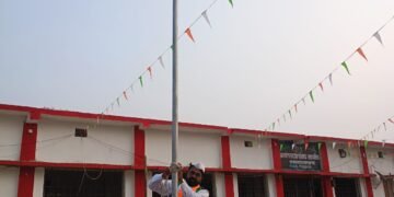 राजाराम परिसरात विविध ठिकाणी ७७वी प्रजासत्ताक दिन मोठया उत्साहात साजरी.