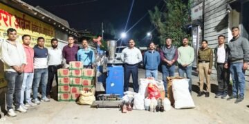 बनावट दारू, सुगंधीत तंबाखु व गुटखाची र्निमीती करून त्याची अवैध विक्री करणारा सराईत गुन्हेगार अनिकेत कांबळे वर गुन्हे शाखेची धडक कार्यवाही.