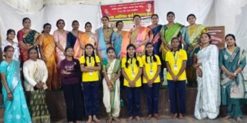 नैसर्गिक पर्यावरण संवर्धन व मानवता विकास संस्थेतर्फे आयोजित स्त्री शक्तीचा जागर, सन्मान महिलांचा कार्यक्रम संपन्न.