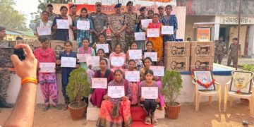 महिलांच्या स्वावलंबी व आर्थिक उन्नतीसाठी सरसावले केंद्रीय राखीव दल.