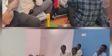 मारकबोडी येथे भाजप महिला मोर्चाच्या प्रदेश चिटणीस रेखाताई डोळस यांच्या प्रमुख उपस्थितीत बैठक संपन्न.