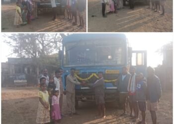 आमदार डॉ,धर्मराव बाबा आत्राम यांच्या निर्देशाने अखेर सिरोंचा -कोर्ला बस सेवा सुरु.