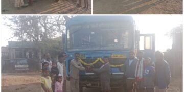 आमदार डॉ,धर्मराव बाबा आत्राम यांच्या निर्देशाने अखेर सिरोंचा -कोर्ला बस सेवा सुरु.