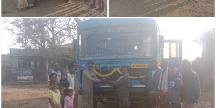 आमदार डॉ,धर्मराव बाबा आत्राम यांच्या निर्देशाने अखेर सिरोंचा -कोर्ला बस सेवा सुरु.