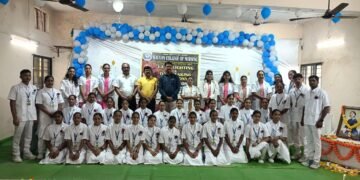 कल्याण कॉलेज ऑफ नर्सिंगमध्ये शपथविधी व दीपप्रज्वलन सोहळा उत्साहात.