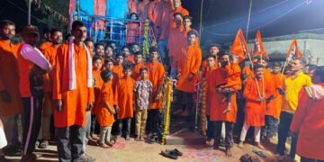 जामगांव येथे छत्रपती शिवाजी महाराजांची जयंती कार्यक्रम उत्सहात साजरा.