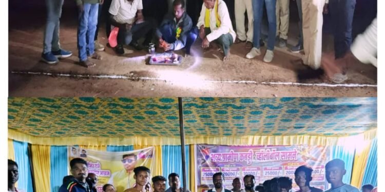 माजी राज्यमंत्री राजे अम्ब्रीशराव महाराज यांच्या मार्गदर्शनात डुम्मे येथे भव्य ग्रामीण क्रीडा महोत्सव संपन्न.