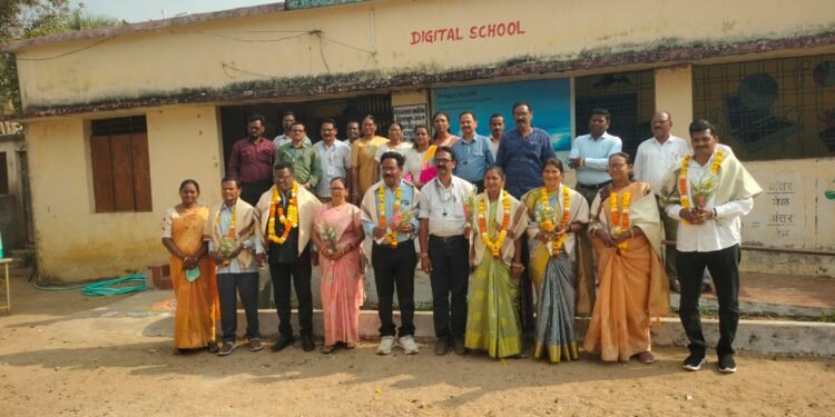 बोरी केंद्रातील सेवानिवृत्त शिक्षकांचा सत्कार व बदली झालेल्या शिक्षकांना भावपूर्ण निरोप संभारंभ.