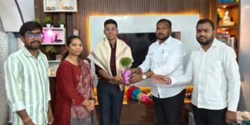 युपीएससी परीक्षेत रजत वाळके यांचे उत्तुंग यश;सिनेट सदस्या तनुश्रीताई धर्मरावबाबा आत्राम यांच्या हस्ते गौरव.