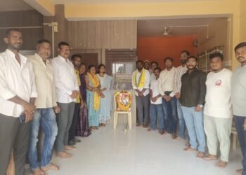 अहेरीत वीर बाबुराव शेडमाके जयंती उत्साहात साजरी.