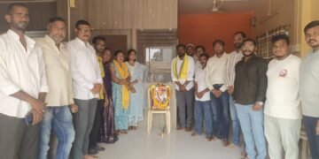 अहेरीत वीर बाबुराव शेडमाके जयंती उत्साहात साजरी.